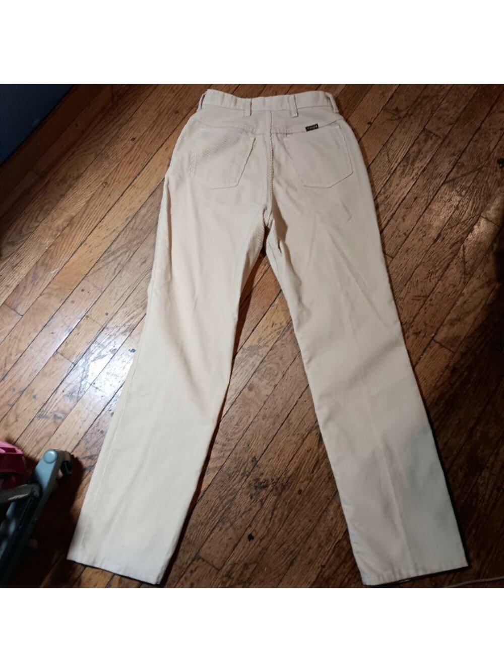 27x33 True Vintage Rancher Wranger Womens Corduroy Flare Jeans 1970s Cowgirl